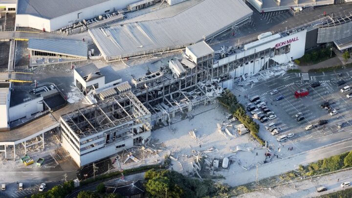 Powerful 7.1 Magnitude Earthquake Hits Japan, Causes Mall Explosion