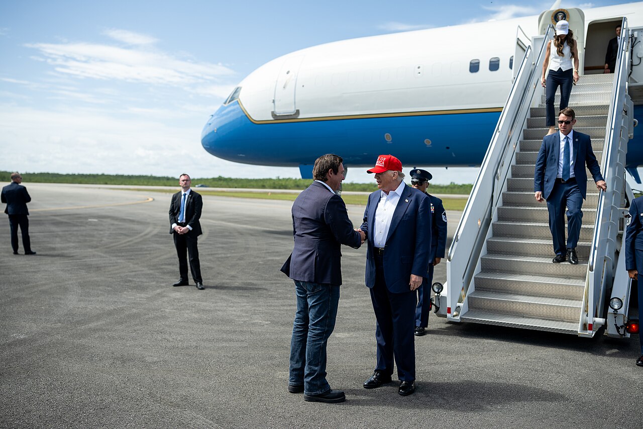 Donald Trump secret flight