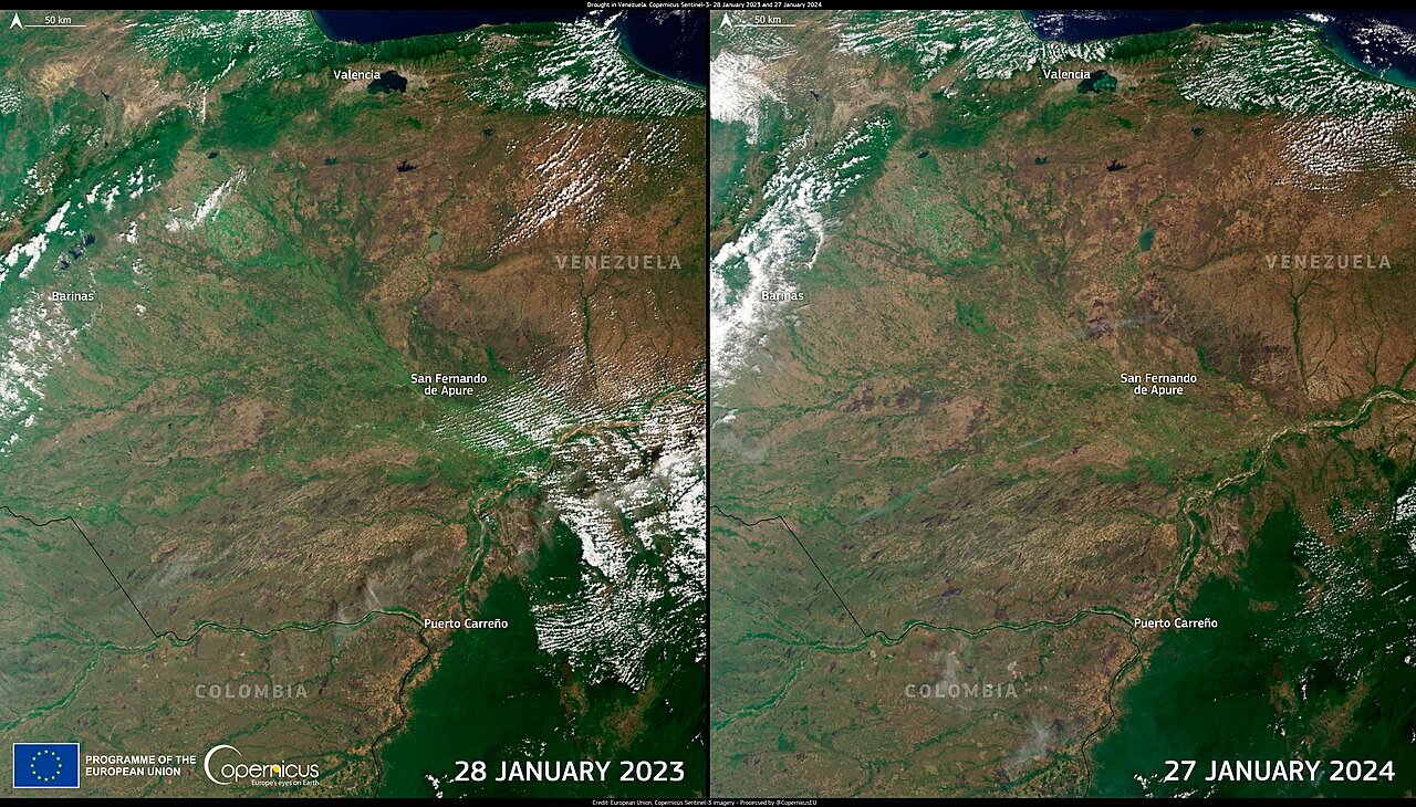 El Nino wildfires
