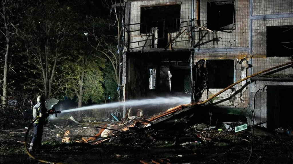 Russian Strikes on Kyiv Result in Four Deaths and Multiple Injuries