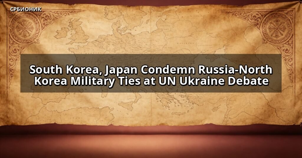 South Korea, Japan Condemn Russia-North Korea Military Ties at UN Ukraine Debate